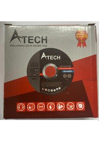 Resim A Tech Inox Kesici Disk Taş 115X1.0X22.2Mm 5 Adet 