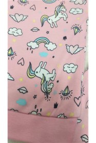 Resim KUZUCUK KİDS35 Kız Bebek Pembe Pijama Takım 