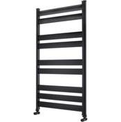 Resim Angora Alüminyum Havlupan Mat Siyah 50x100cm+2 Vana Dahil 