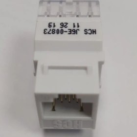 Resim J6E-00873 Cat6 Keystone Jack 75 Adet Kutu 