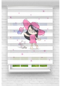 Resim Perdecizade Enxboy Kelebek Çocuk Dijital Baskılı Zebra Perde-cocuk Odası-stor Perde Tyc1506db4262091a59e88e00 Renkli 