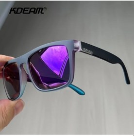 Resim Fastbuy Kare Polarize Gözlük C5 Kdeam, Altın Ayna, Metal Menteşeli, Dayanıklı Seyahat/parti/sürüş, Çok Renkli Altın 