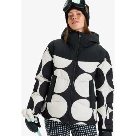 Resim Roxy Alofted Puffy Kadın Gri Kayak Montu.6700 