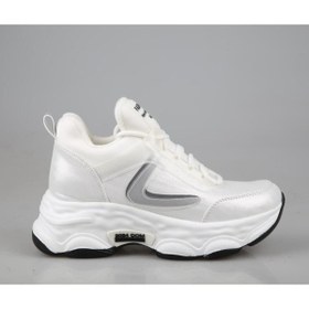 Resim Guja 23K302 Dolgu Topuk Beyaz Kadın Sneakers 