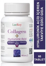 Resim LeeRoy Collagen + Hyaluronic Acid 60 Tablet 