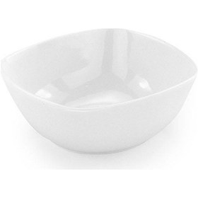 Resim Tria Melamin Mini Köşeli Çorba Kasesi 10.5 CM 6 Adet 