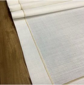 Resim OYA home Piko Dikiş Detaylı Runner- Bej Pikolu-45*150 cm 