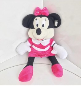 Resim Minnie Mouse Peluş 45 Cm PEMBE 