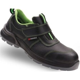 Resim Segura Vezuv Sgr-31 S2 Cırtlı Deri İş Ayakkabısı Siyah 