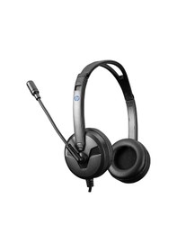 Resim HP DHE-8009 Mikrofonlu Kulak Üstü Kulaklık 
