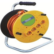 Resim stepline 4lü Grup Makaralı Uzatma Kablo 3x1.5 20mt 