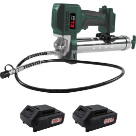 Resim KL Pro KLGT18-20 18V 2.0AH. Çift Akülü Şarjlı Gres Tabancası 