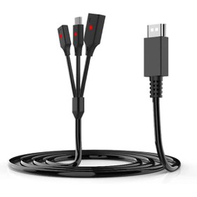 Resim Genel Markalar JYS 3in1 Switch Oyun Konsolu Universal Şarj Kablosu Joy-Con Gamepad-(5775) - captainsmoda3178-3215 