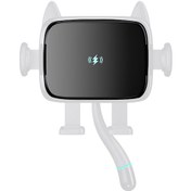 Resim Shineyee Otomatik Açılır Kapanır 15w Hızlı Şarjlı Araç Telefon Tutucu - Beyaz Beyaz 
