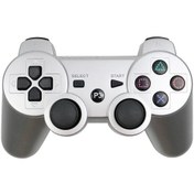 Resim Gümüş-kablosuz Gamepad Ps3 Joystick Konsol Denetleyicisi İçin Usb Pc Denetleyicisi İçin Ps3 Joypad Aksesuarı 