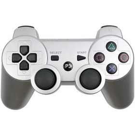 Resim Gümüş-kablosuz Gamepad Ps3 Joystick Konsol Denetleyicisi İçin Usb Pc Denetleyicisi İçin Ps3 Joypad Aksesuarı 