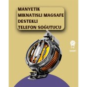 Resim Mobil Oyunlar Için Serinletici Telefon Fanı | Sessiz Çalışma | Geniş Kıskaçlı Tasarım 