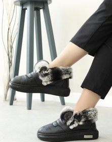 Resim Fast Step Hakiki Deri Kürklü Kadın Spor Bot 733KZA0024 