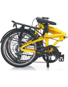 Resim Carraro Flexi 107 20 Jant 7 Vites Italyan Katlanır Bisiklet Sarı Siyah 