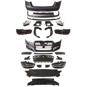 Resim Audi A6 To A6 Upgrade Full Set Body Kit 