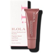 Resim HOLA Kalıcı Yüksek Pigmentli Lip Gloss - Doll Pink 