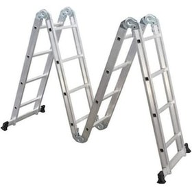 Resim Onestar Akrobat Merdiven Alüminyum Katlanır 4x4 - 470 CM 