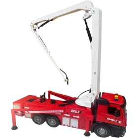 Resim Toysturka Sürtmeli Sesli Işıklı Su Atan Itfaiye Aracı 33 cm (Kapıları Açılır) 