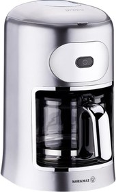 Resim Korkmaz Drippa 86402 Tek Tuşlu İnox Filtre Kahve Makinesi 
