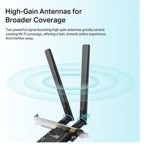 Resim TP-Link Archer TX20E AX1800 1200 Mpbs Pcı Express Kablosuz Adaptör 