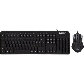 Resim EVEREST UN-797 PLUS USB KABLOLU MULTİMEDYA Q KLAVYE+OPTIK MOUSE COMBO SET 