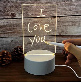 Resim İstangül Butik Led Çizim Tableti Gece Lambası 