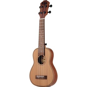 Resim ROSA RUD30 Soprano Ukulele (İnce Kasa) | Seyahat Dostu İnce Gövde 
