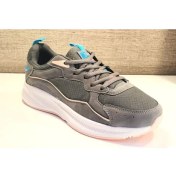 Resim Jump 28751 Kadın Sneaker Spor Ayakkabı Gri - Somon 