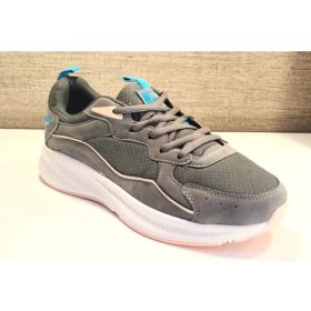 Resim Jump 28751 Kadın Sneaker Spor Ayakkabı Gri - Somon 