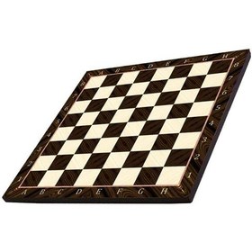 Resim Tahta İsteyene Orta Boy Ceviz Desenli Mdf Ahşap Satranç 