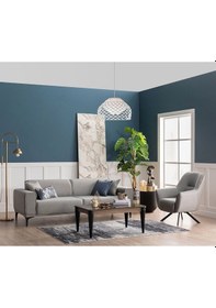 Resim Stil Koltuk Takımı 3+1 Gri 