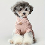 Resim Küçük ve Orta Boy Köpekler & Kediler için Yumuşak Makinede Yıkanabilir Kazak - Tüm Sezonluk Rahat Balıkçı Yaka Tasarımlı, Dayanıklı Örme Kumaşlı Kışlık, Yazlık, İlkbaharlık & Sonbaharlık Köpek Kazak 