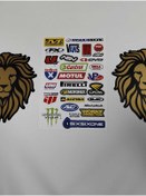 Resim leos -LEOS MOTOR- KARIŞIK MARKA DESENLİ MOD2 A4 STICKER-ORACLE FOLYO-1.KALİTE 