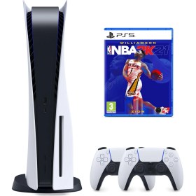 Resim Sony Playstation 5 CD'li 825 GB Bilkom Garanti + 2 Kol + Oyun 