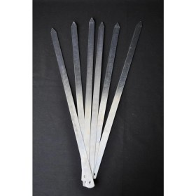 Resim Hype Store Rotanev 12 Adet Profesyonel Metal Kıyma Şiş (Adana-Urfa-Antep Kebap Şişi) 