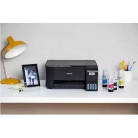 Resim Epson Ecotank Wi-Fi + Tarayıcı + Fotokopi Renkli Çok Fonksiyonlu Tanklı Mürekkepli L3252 Model Püskürtmeli Yazıcı 