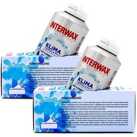 Resim Interwax Limon Kokulu Klima Temizleyici Klima Fresh 2 x 150 ML 