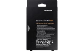 Resim CetKing 870 Evo Sata Iıı 2.5", 1 Tb Ssd, 560 Mb/sn Okuma, 530 Mb/sn Yazma , ‎MZ-77E1T0BW 