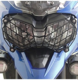 Resim GP Kompozit Triumph Tiger 800 2015-2017 Uyumlu Far Koruma Siyah 