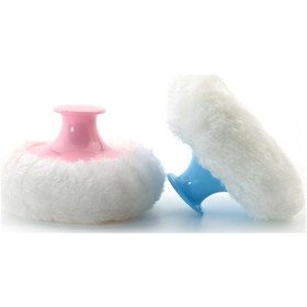 Resim Padalink 2 Adet Yumuşak Plüsyaj Elle Tutulan Bebek Toz Pudrası, Hassas Cilt Bakıcısı, Tozunu Dengeli Alır Ve Tasarruf Ettirir 