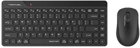 Resim A4 Tech FG2200 AIR2 Mini Kablosuz Klavye Mouse Seti, Usb, Siyah 