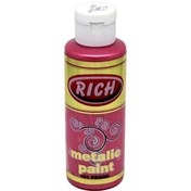 Resim Rich Akrilik Boya Metalik 120 CC Pembe 0761 