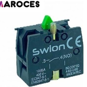 Resim Lay5-Be101 22Mm Kontak Blok (No) Yeşil 