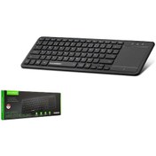 Resim Hadron HDX2505 Türkçe-Q Bluetooth + 2.4 Ghz Kablosuz Touchpad + Klavye - Siyah 