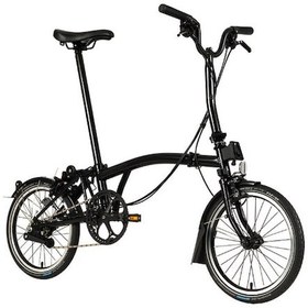 Resim Brompton C-line Explore M6l Katlanır Bisiklet Black Siyah Siyah 